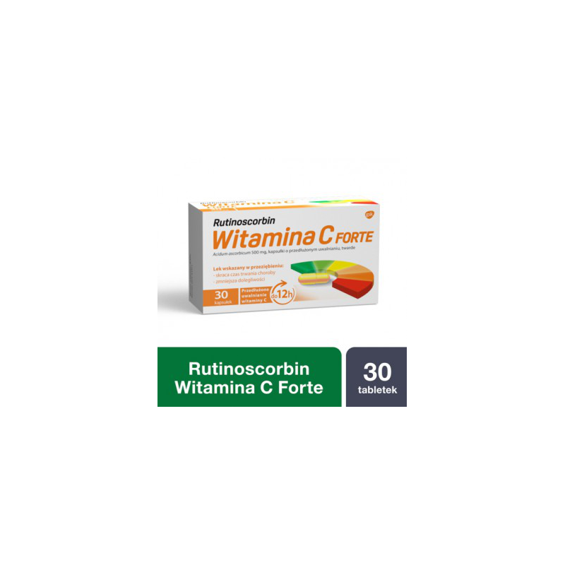RUTINOSCORBIN Witamina C Forte - 30 kaps