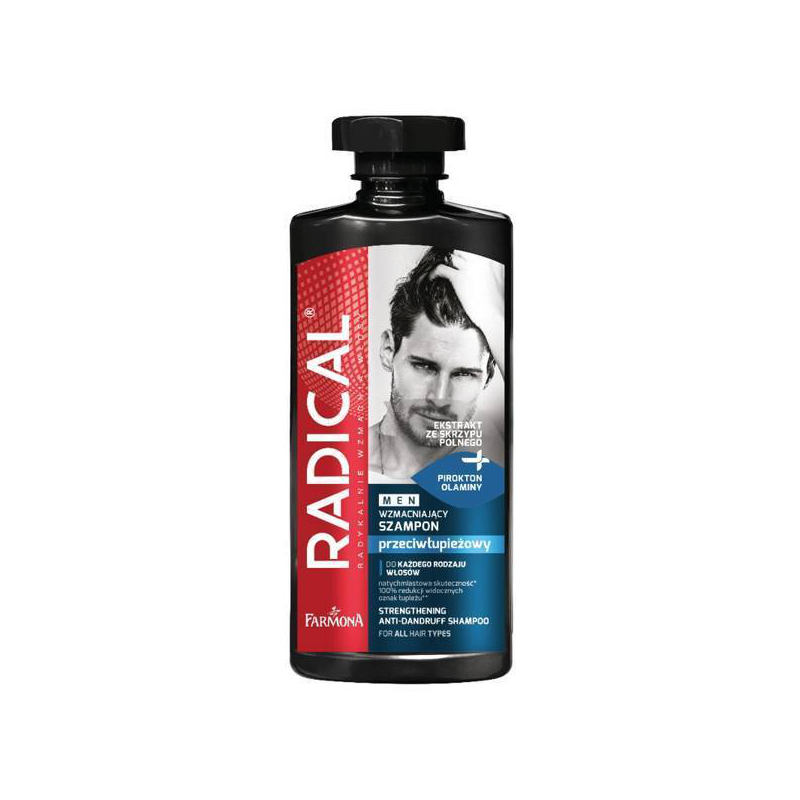 Radical Men Wzmacniający Szampon przeciw Wypadaniu Osłabionych Włosów 400ml