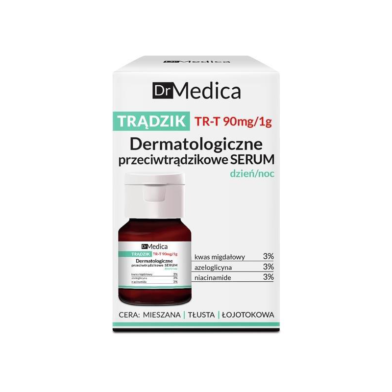 Bielenda Dr Medica Dermatologiczne, przeciwtrądzikowe serum 30ml