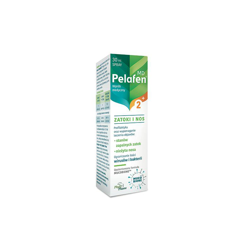 Pelafen MD zatoki i nos spray, 30 ml