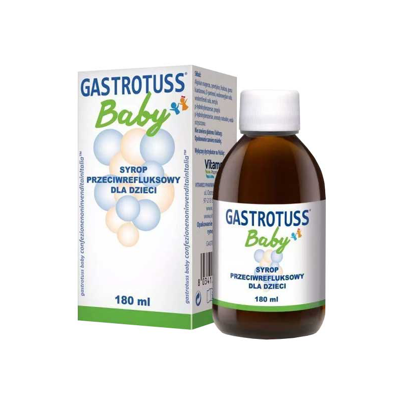GASTROTUSS BABY Syrop przeciw refluksowi - 200 ml