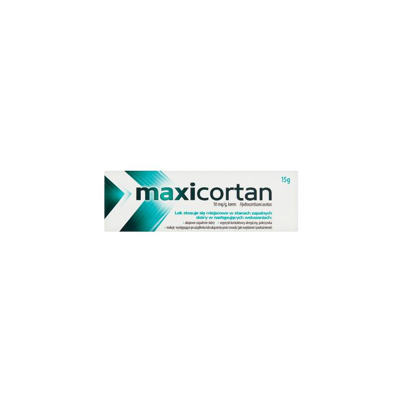 MAXICORTAN 10 mg/g, krem - 15 g