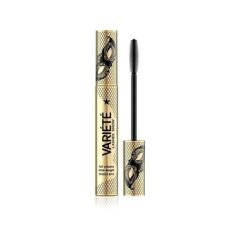 Eveline Variete Lashes Show Tusz do Rzęs Czarny Wydłużenie i Objętość Rzęs 10ml