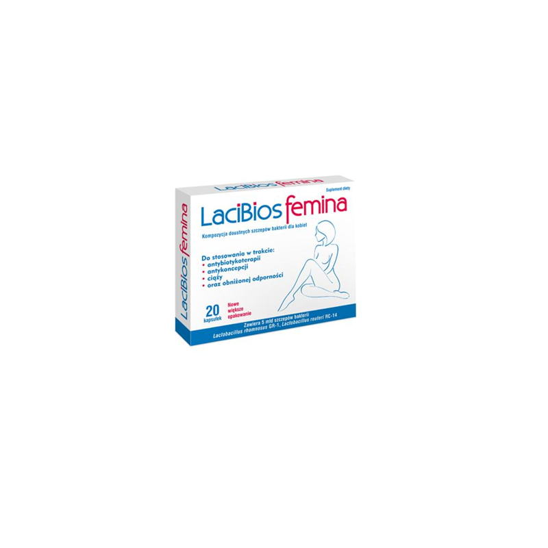 Lacibios femina x 10 kaps