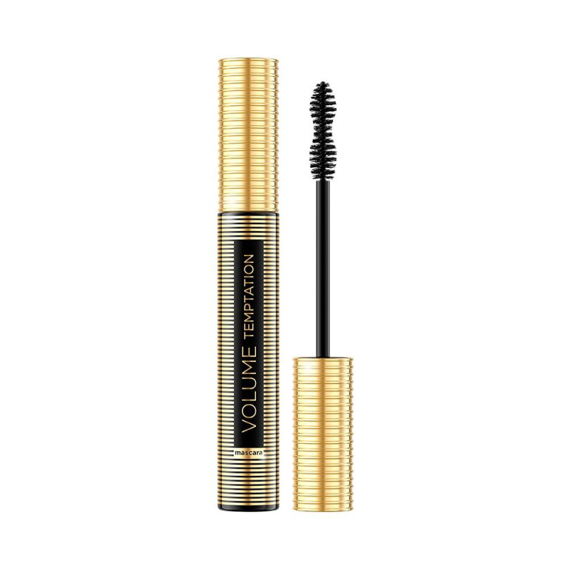 Eveline Volume Tempation Tusz do Rzęs pogrubiający z włosianą szczoteczką10 ml