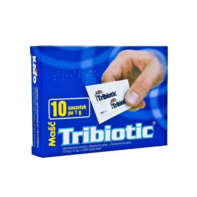 Tribiotic maść 1 g x 10 sasz