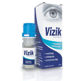 VIZIK Nawilżające krople do suchych i zmęczonych oczu 10ml