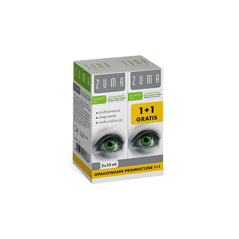 Zuma świetlik plus krople do oczu 10 ml