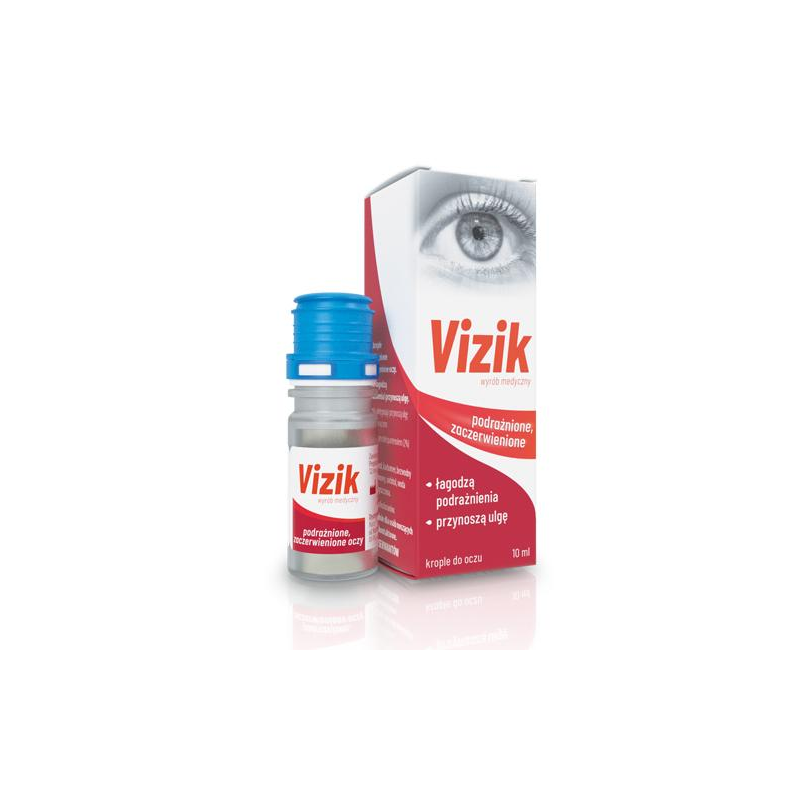 VIZIK Nawilżające krople do suchych i zmęczonych oczu 10ml