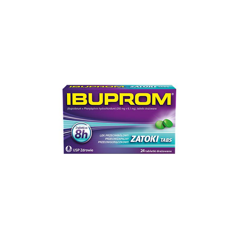 Ibuprom Zatoki Tabs, 24 tabl