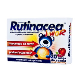 Rutinacea junior x 20 tabletek do ssania