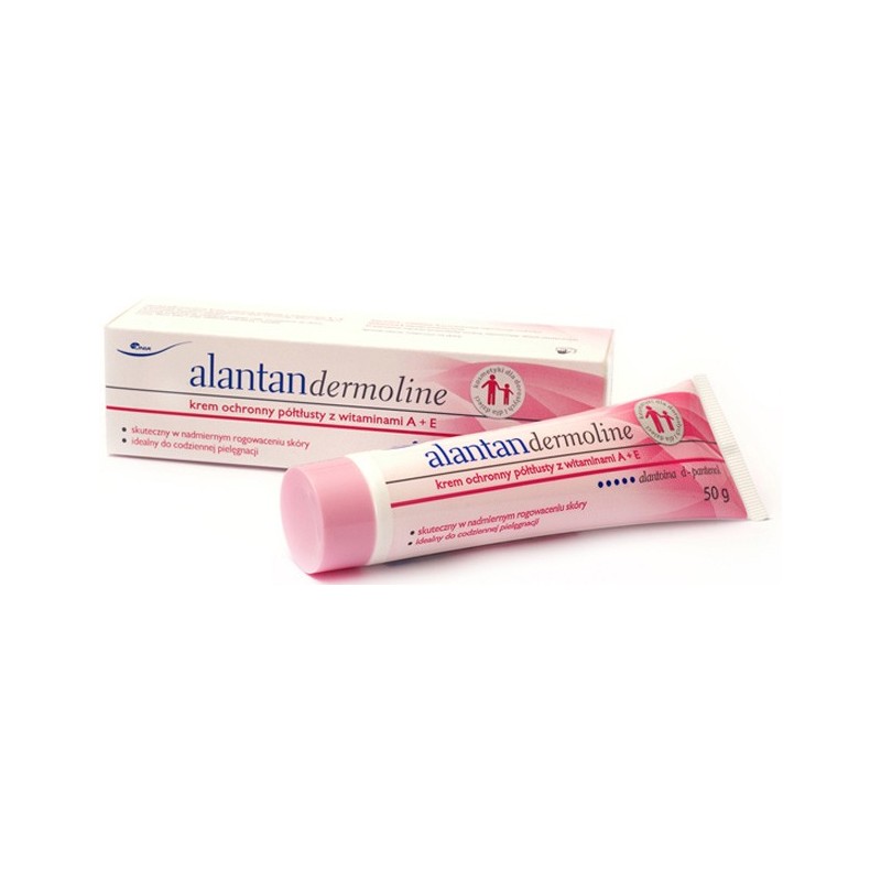 Alantandermoline krem ochronny półtłusty z witaminami a+e 50 g