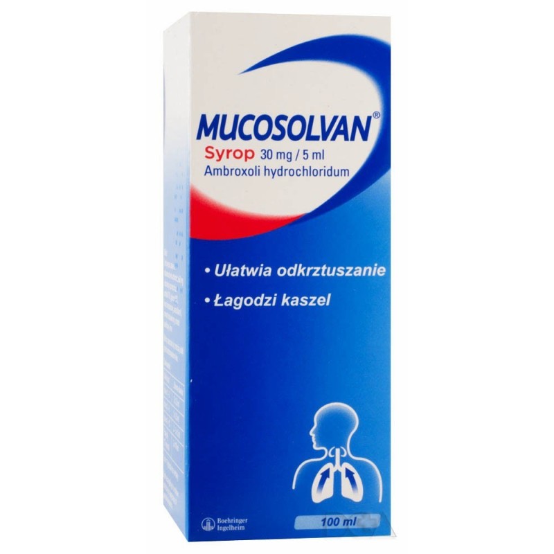 Mucosolvan 30 mg/5 ml syrop 100 ml