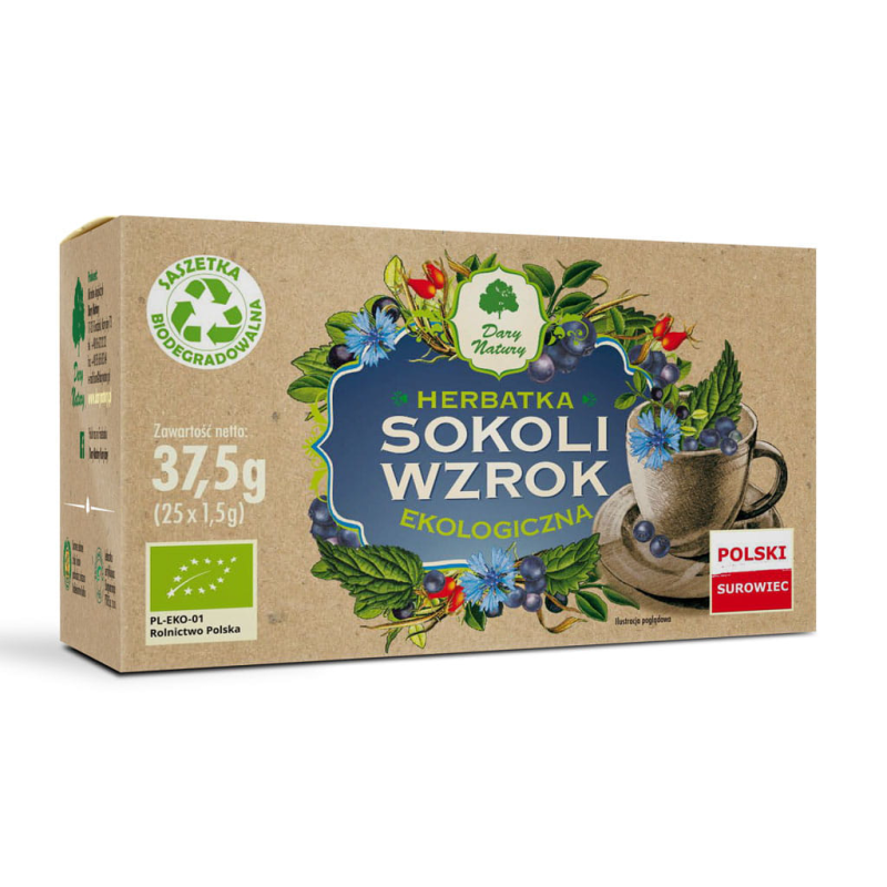 HERBATKA SOKOLI WZROK EKO 25X1,5G