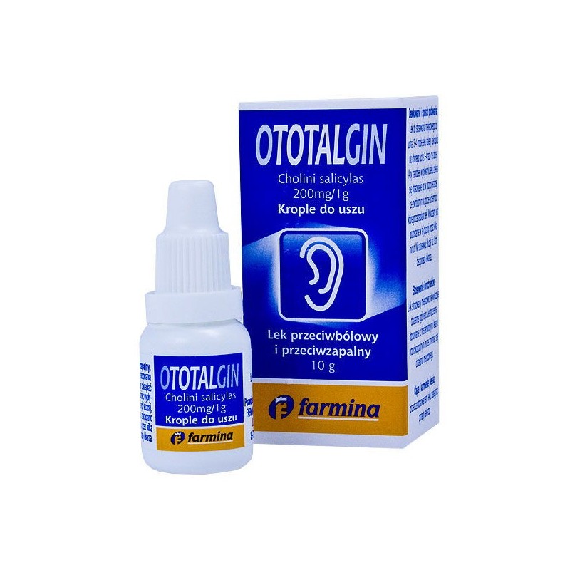 OTOTALGIN Krople do uszu - 10 g