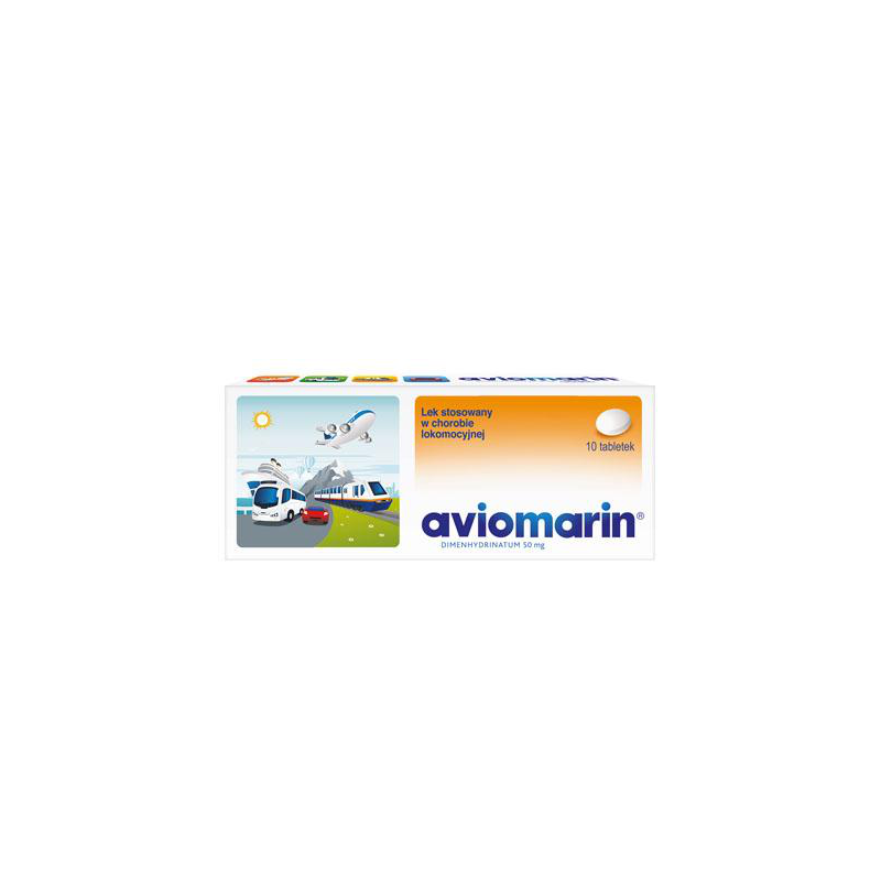 Aviomarin 50 mg x 5 tabl