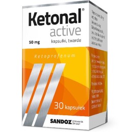 Ketonal active 50 mg x 30 kaps