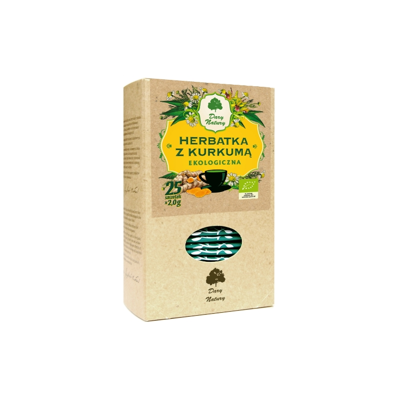 Herbatka z Kurkumą Eko - herbatka ekspresowa