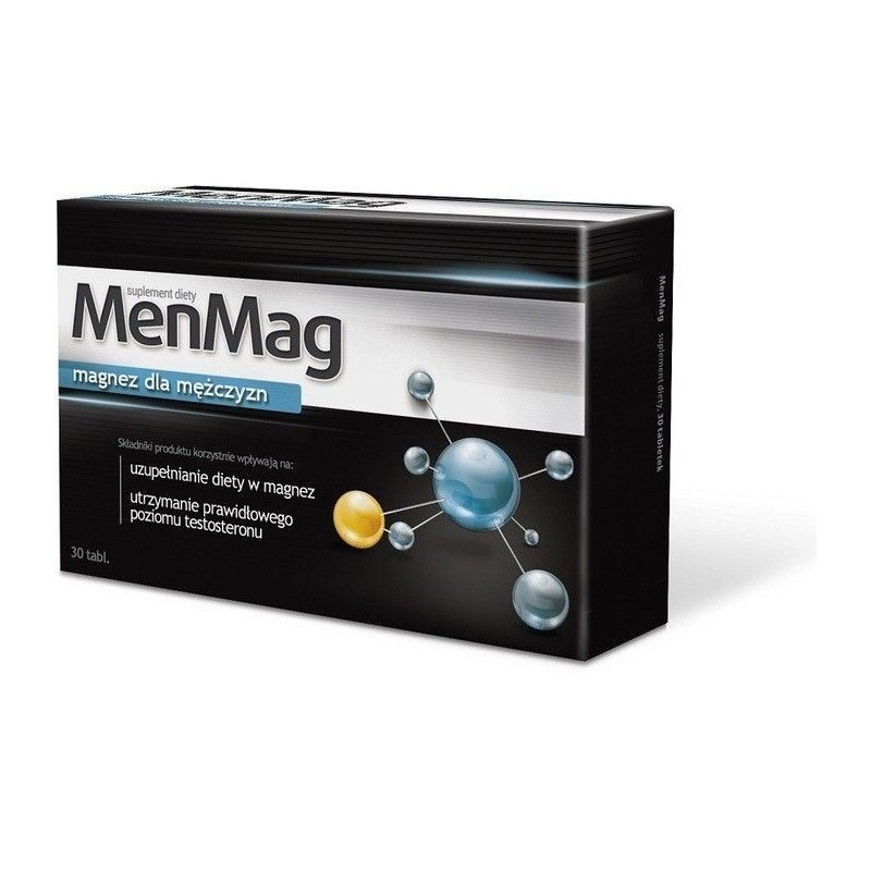 MENMAG Magnez dla mężczyzn - 30 tabletek