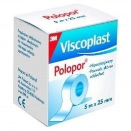 VISCOPLAST POLOPOR Plastry - 5 m x 25 mm