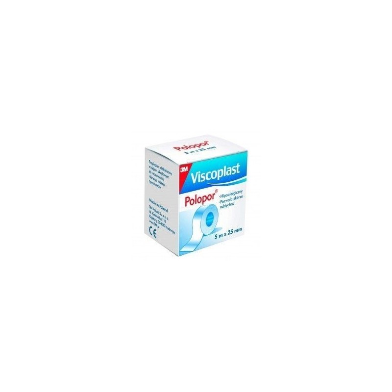 VISCOPLAST POLOPOR Plastry - 5 m x 25 mm