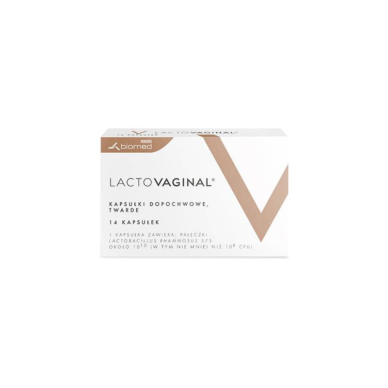 LACTOVAGINAL - 10 kapsułek dopochwowych