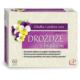 Drożdże z bratkiem COLFARM- 60 tabletek
