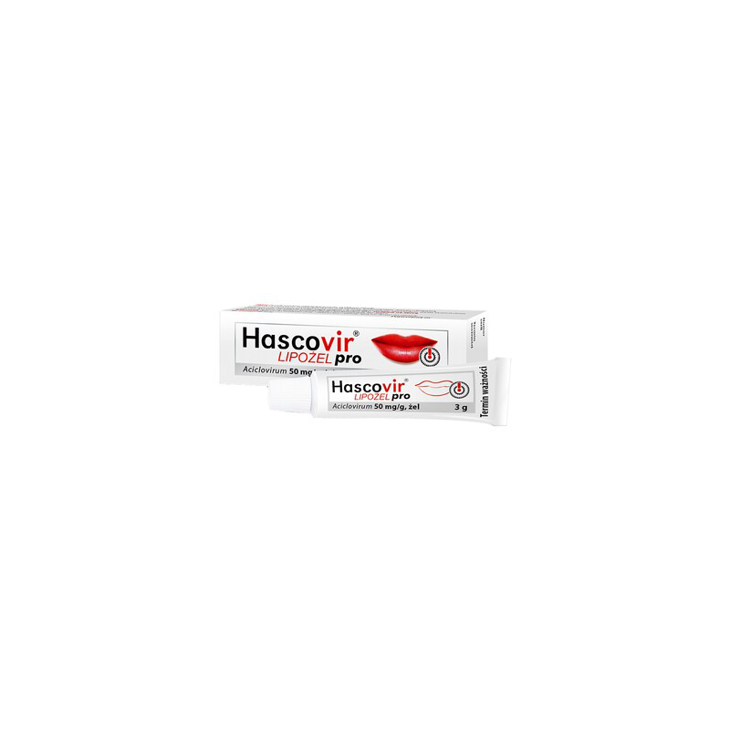 HASCOVIR LIPOŻEL PRO Żel 50 mg - 3 g