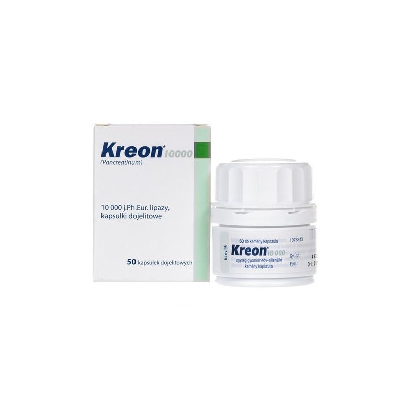 Kreon 10.000j 150 mg x 50 kaps
