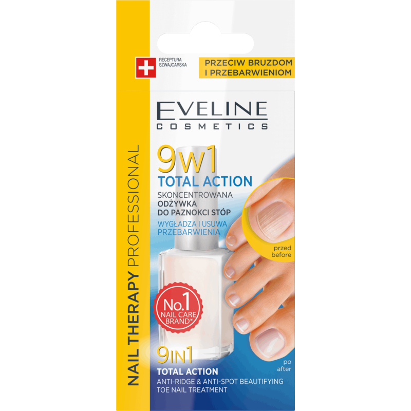Eveline odzywka do paznokci stop 9w1 12 ml