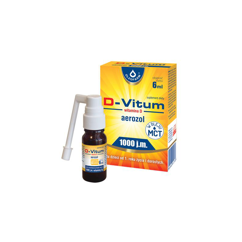 D-Vitum aerozol - 6 ml