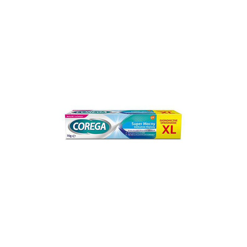 Corega super mocny krem do protez (bez cynku) 40 g