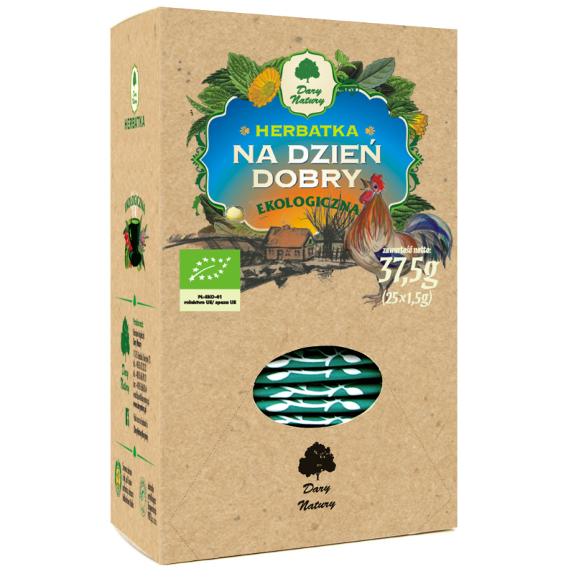 Ekologiczna herbatka na „dzień dobry"