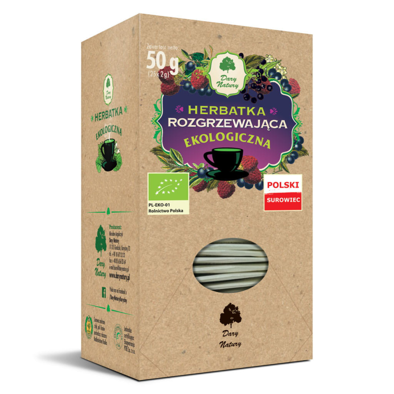 ROZGRZEWAJĄCA EKO - herbata ekspresowa