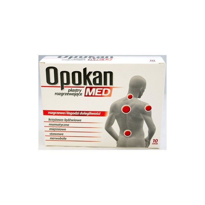 Opokan Med x 1 plaster rozgrzewający