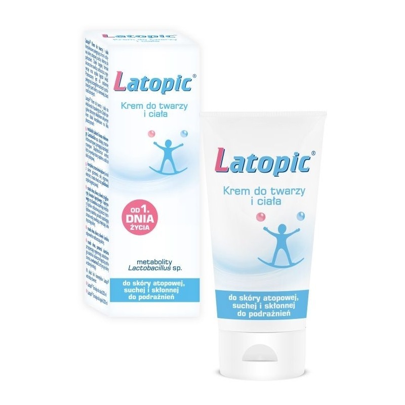 LATOPIC Krem do twarzy i ciała 75ml