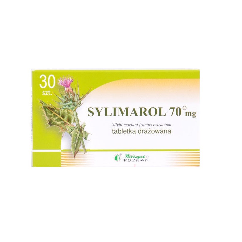 Sylimarol 70 mg x 30 draż