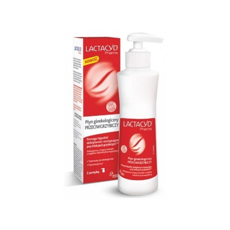 LACTACYD PHARMA Płyn ginekologiczny przeciwgrzybiczy - 250 ml