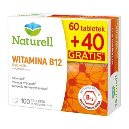 Witamina B12 Forte - 60 tabletek do ssania