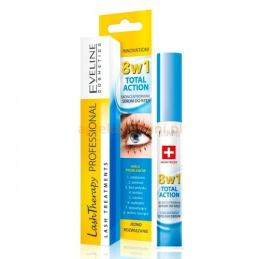 Eveline skoncentrowane serum do rzęs 8w1 Total Action 10ml
