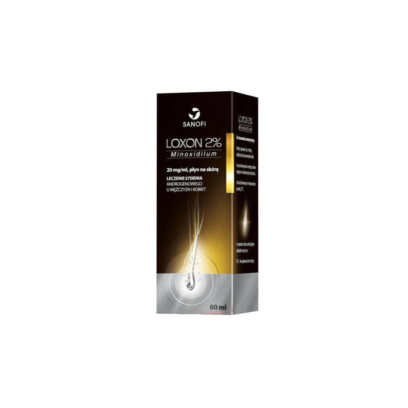 LOXON 2% płyn przeciw wypadaniu włosów - 60 ml
