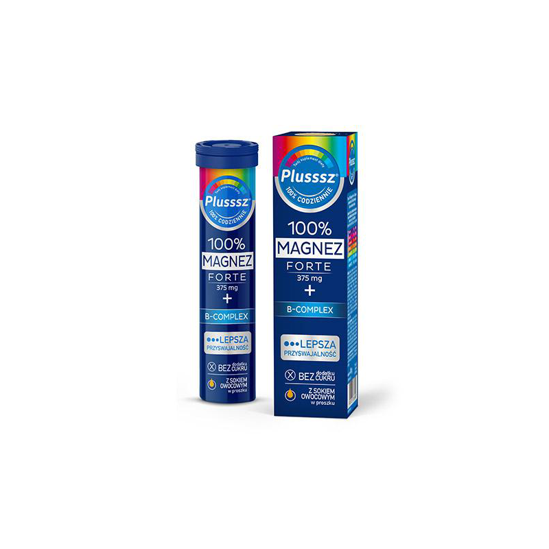 Plusssz Magnez Skurcz x 20 tabl musujących