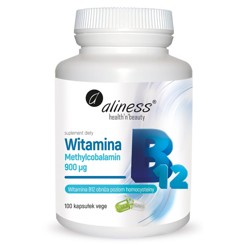 ALINESS Witamina B12 Methylcobalamin 1000µg - 100 kaps
