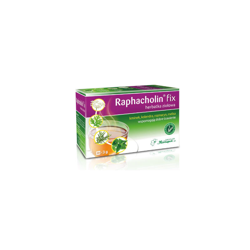Raphacholin fix herbatka ziołowa - 20 saszetek
