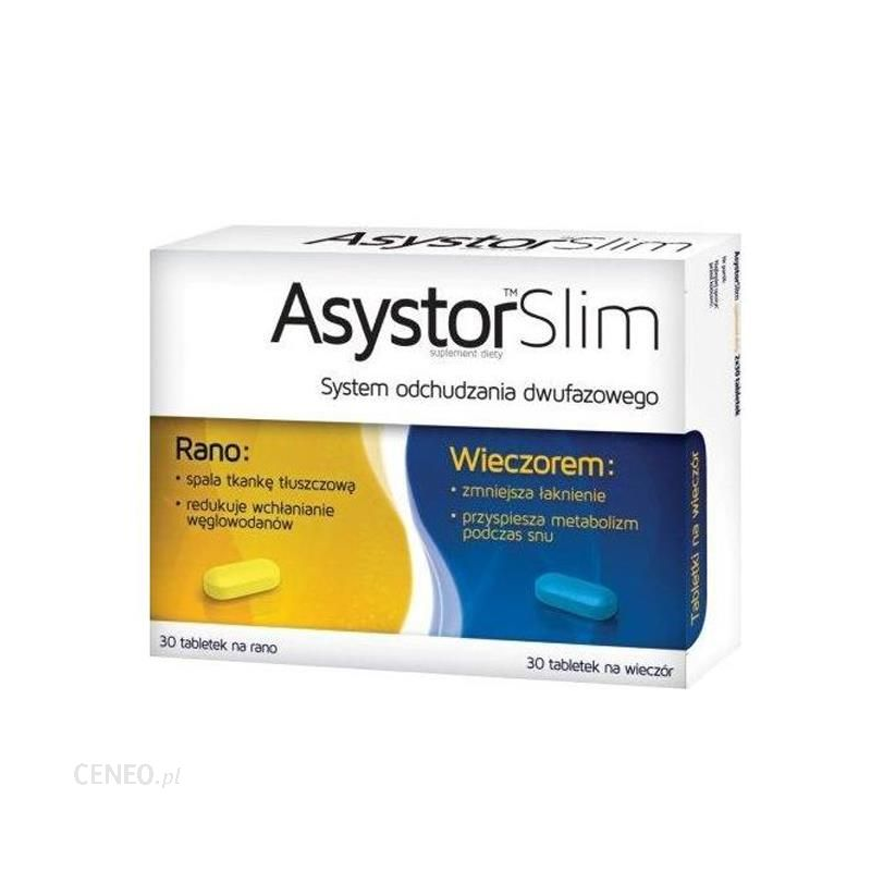 ASYSTOR SLIM  na dzień i na noc - 60 tabl 