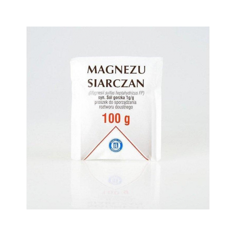 MAGNEZU SIARCZAN (sól gorzka) - 100g