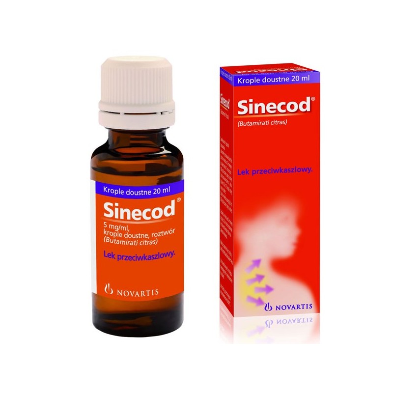 Sinecod krople 5mg/ml 20 ml