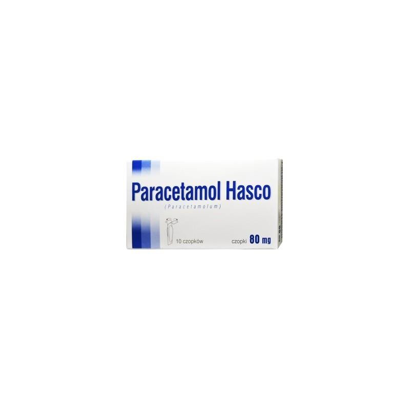 PARACETAMOL 125 mg - 10 czopków