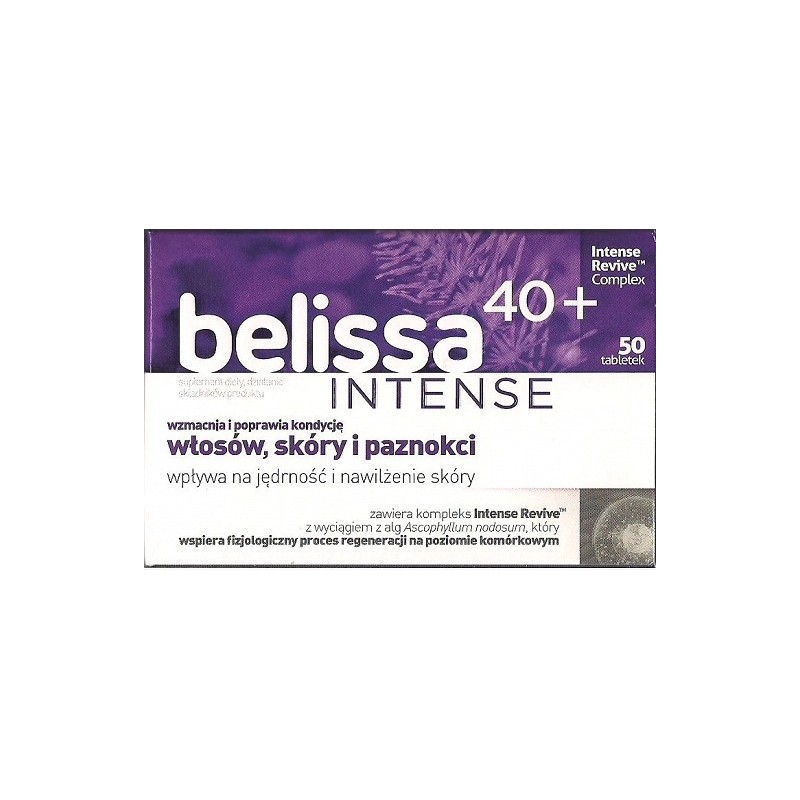 BELISSA INTENSE 40+ - 50 tabletek
