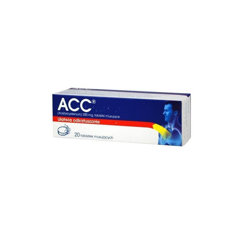 ACC 200 mg - 20 tabl. mus